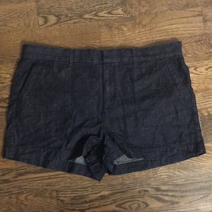 LOFT denim trouser shorts 3in inseam